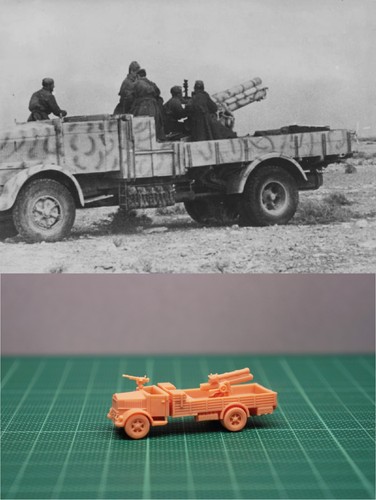 144 wwii camion italiano - wwii,