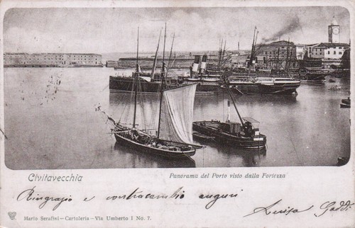 Roma civitavecchia panorama - roma,