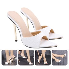  Sandali Bianchi Donna Tacco