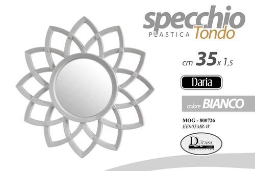 Specchio parete tondo - tondo, bagno