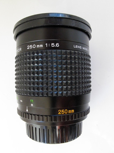 Minolta rokkor 250mm 6 - rf,