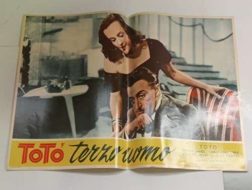 Fotobusta cinema toto terzo - cinema,