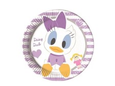 PIATTI PICCOLI IN CARTA MINNIE INFANT PAPERINA BABY CF. 8 PZ FESTE E PARTY
