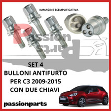 KIT 4 BULLONI ANTIFURTO CERCHI