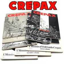 Lotto Fumetti per Adulti di Guido CREPAX Emmanuelle Justine L'Historie d'O