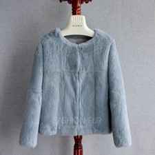 Luxury Real Rabbit Fur Grass