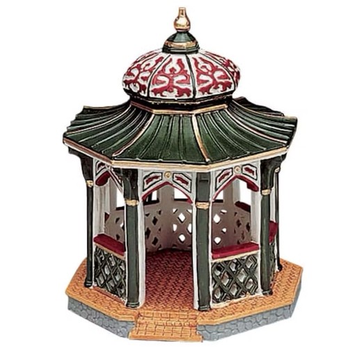 Gazebo vittoriano porcellana