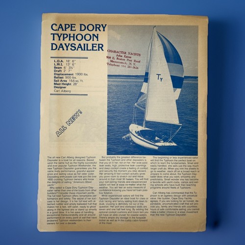 Cape dory typhoon - cape, 28