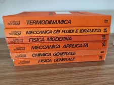 COLLANA SCHAUM  5 volumi 1^ Edizione