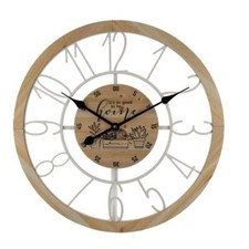 OROLOGIO IN METALLO DA PARETE