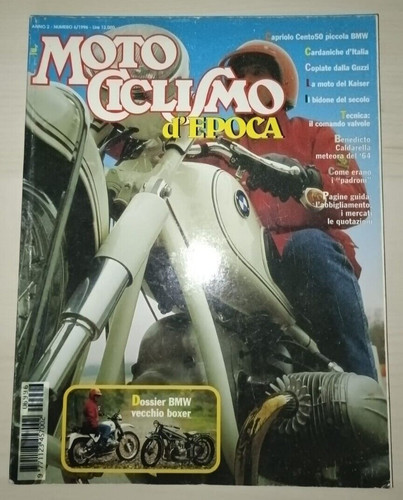 Motociclismo epoca 1996 - d'epoca,