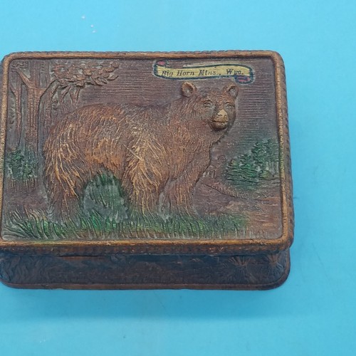 Scatola vintage resina - scatola,