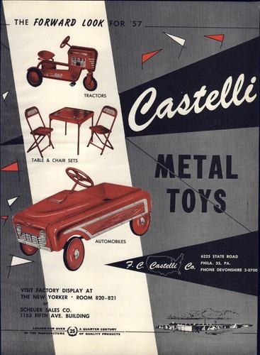 1957 carta pubblicitaria - carta,