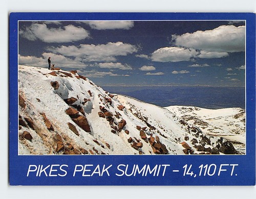 Cartolina pikes peak summit - pikes,