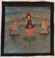 Pittura Buddista THANGKA su