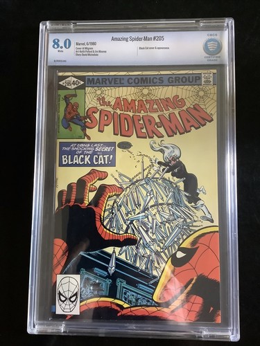 Amazing spiderman 205 cbcs - spiderman,