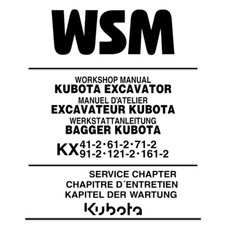 Manuale officina per Kubota