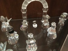 SWAROVSKI PRESEPE COMPLETO  ARCO, SACRA FAMIGLIA, TRE RE MAGI, ANGELO, PASTORE 