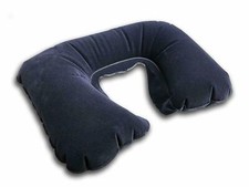 Cuscino da Viaggio Gonfiabile Cervicale Collo Antistress Treno Aereo Auto Morbid