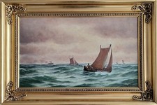 Dipinto ad olio. Johan Neumann