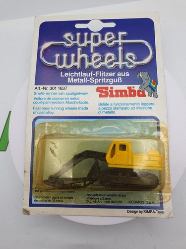Escavatore simba 87 - simba, 1/87