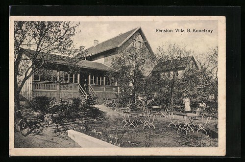 Cartolina bad orb pensione - cartolina,