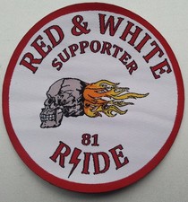 Woven Patch SUPPORTER 81 White