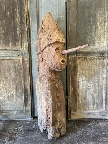 Scultura legno pinocchio - in,