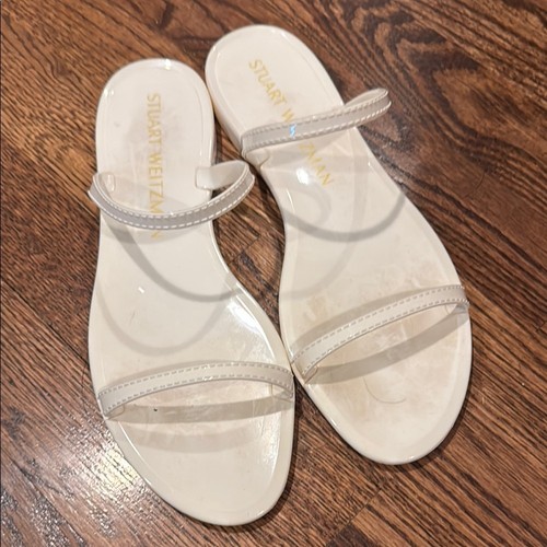 Sandali stuart weitzman crema - stuart,
