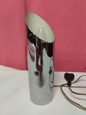 Lampada da tavolo cromata anni