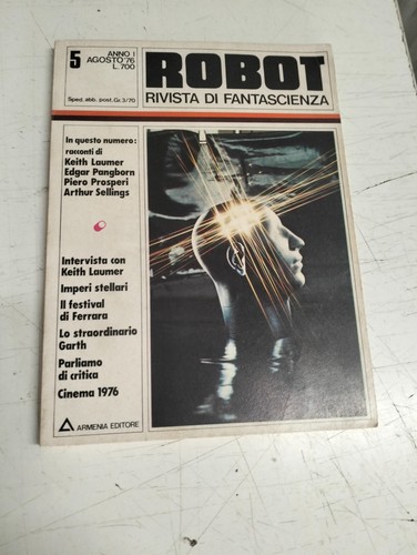 Robot rivista fantascienza - robot,