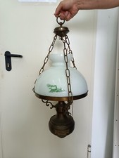 LAMPADARIO MONTANA &IDAHO STILE OLD AMERICA VINTAGE OPALINA