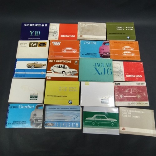 Lotto libretti uso - , e