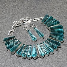 Collana + orecchini fatti a