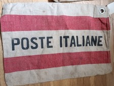 Sacca juta Posta Poste Italiane anni 70 lettere postino sacco vintage 