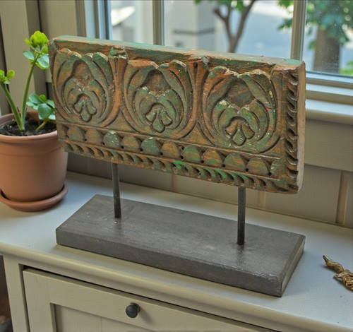 Antico legno floreale - antico,