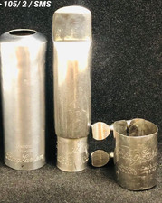 Berg Larsen 105/2 SMS sassofono tenore boccaglio in metallo con legatura