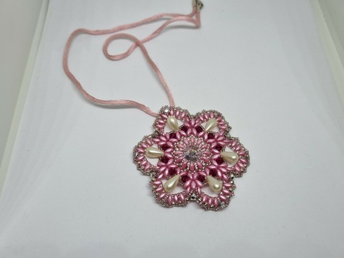 Ciondolo rosa carolingia in - ciondolo,