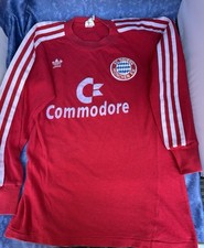 Maglia Adidas FC Bayern Monaco - Commodore - taglia 3/4 = S degli anni 80 