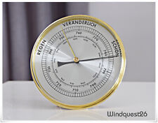 Barometro da parete grande XXL di precisione da tavolo barografo marino barometro aneroide