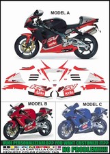 ADESIVI  RSV 1000 2001 KIT COMPATIBILE