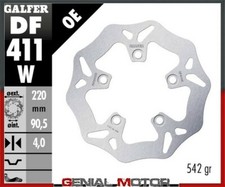 Galfer Disco Freno Anteriore Wave Fixed 220X4mm Kymco Like 50 2017