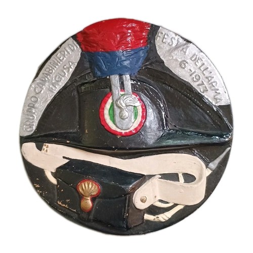 Crest commemorativo ceramica