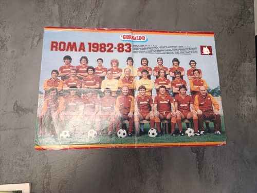 Poster roma 1982 inserto - poster, 1982-83