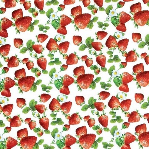 Tela cerata tovaglia fragole - tela,
