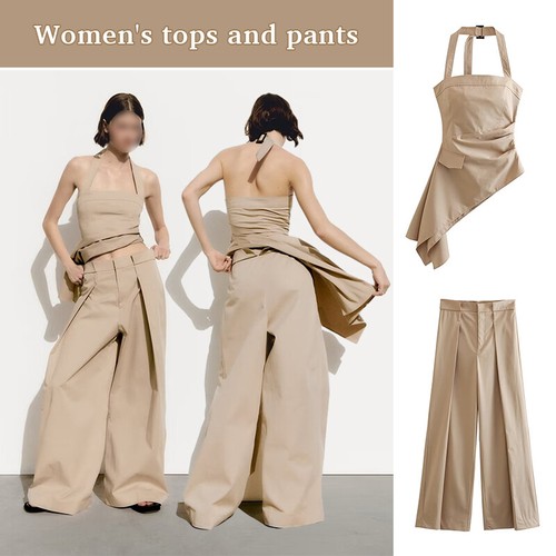Top donna asimmetrico tubino