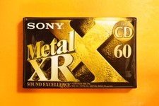 Audiocassetta Sony Metal XR60