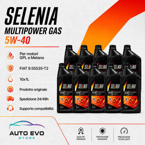 Olio motore selenia multipower - selenia,