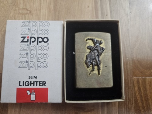Zippo slim solid brass - solid,
