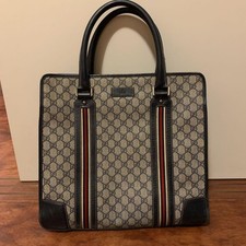 GUCCI GG Sherry Line Tote Bag